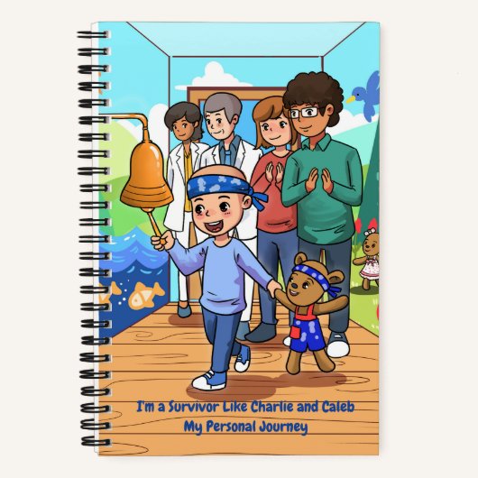 Cancer Journal Black Back Diary Notizblock (Vorderseite)