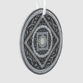 Cancer Mandala Akrylornament Ornament (Vorderseite)