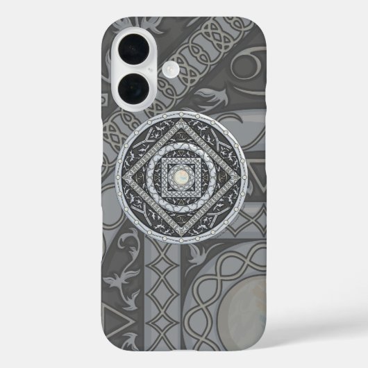 Cancer Mandala Case Mate Phone Case (Rückseite)