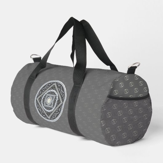 Cancer Mandala Duffle Bag (Rechte Ecke)