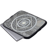 Cancer Mandala Laptop Case (Vorne Knopf)