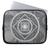 Cancer Mandala Laptop Case (Vorderseite)