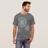 Cancer Mandala Men Dark Shirt (Vorne ganz)