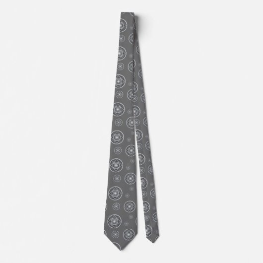 Cancer Mandala Men's Neck Tie Krawatte (Vorderseite)