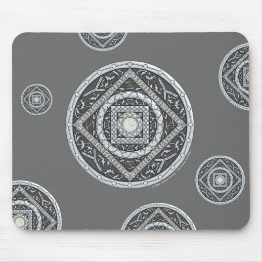 Cancer Mandala Mousepad (Vorne)