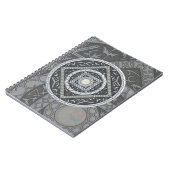 Cancer Mandala Notebook Notizblock (Linke Seite)