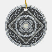 Cancer Mandala Ornament (Vorne)