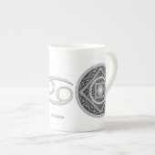 Cancer Mandala Specialty Tasse (Vorderseite Rechts)