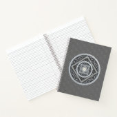 Cancer Mandala Spiral Notebook Notizbuch (Innenseite)