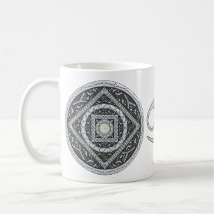 Cancer Mandala-Tasse Kaffeetasse