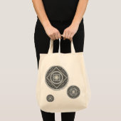 Cancer Mandala Tote Bag Tragetasche (Vorderseite (Produkt))