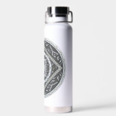 Cancer Mandala Trinkflasche (Rückseite)