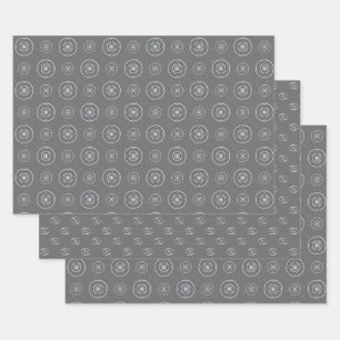 Cancer Mandala Wrapping Paper Set Geschenkpapier Set