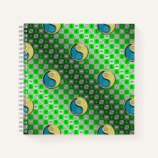 Cancer & Metal Goat Notizblock (Vorderseite)