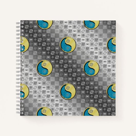 Cancer & Metal Rabbit Notizblock (Vorderseite)