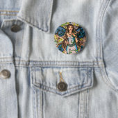 Cancer MoonChild Fairy Goddess Button (Beispiel)