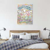 Cáncer No Puede Hacer Angel Leinwand Malerei (Insitu (Schlafzimmer))