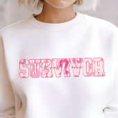 Cancer survivor, breast cancer support sweater sweatshirt