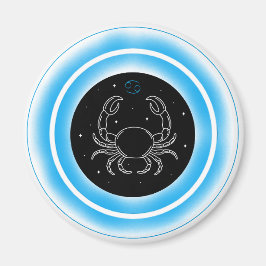 Cancer Symbol – Minimal Astrology Emblem Magnet