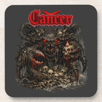Cancer - The Bone Sentinel of Crimson Shadows Getränkeuntersetzer