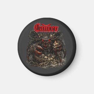Cancer - The Bone Sentinel of Crimson Shadows Magnet