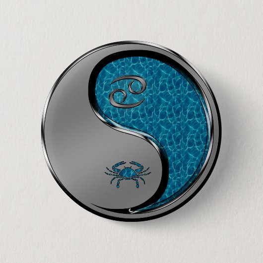 Cancer the Crab Button (Vorderseite)