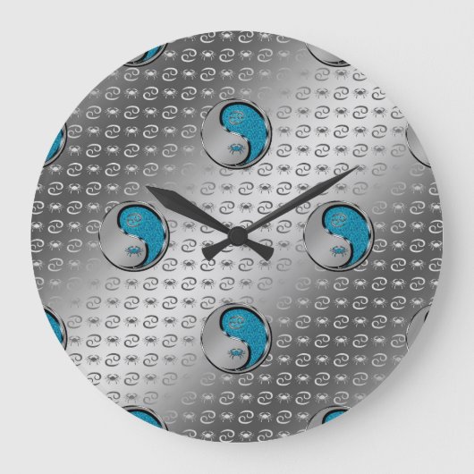 Cancer the Crab Große Wanduhr (Vorderseite)