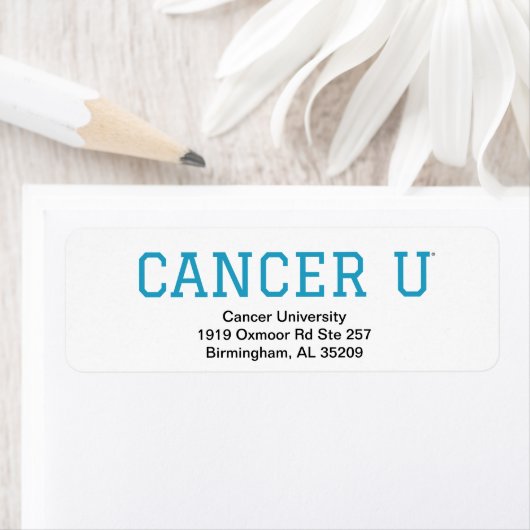 Cancer U return address label (Insitu)