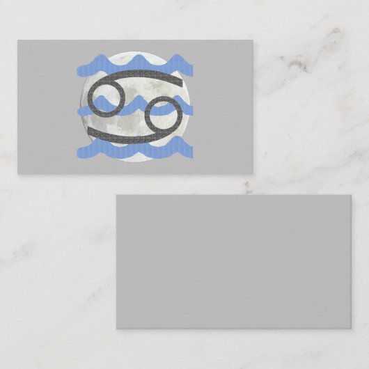 Cancer Visitenkarte (Vorne/Hinten)