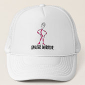 CANCER WARRIOR HAT TRUCKERKAPPE (Vorderseite)