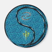 Cancer & Water Monkey Magnet (Vorne)