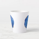 Cancer Watercolor Night Sky Constellation Zodiac Milchtasse (Vorderseite)