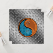 Cancer & Wood Rabbit Karte (Vorderseite/Rückseite Beispiel)