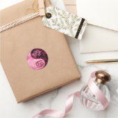 Cancer Yin Yang Runder Aufkleber (Schenken)