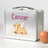Cancer Zodiac Cow Png, Cute Cancer Metall Brotdose (Beispiel)