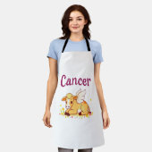 Cancer Zodiac Cow Png, Cute Cancer Schürze (Getragen)