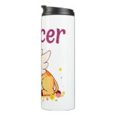 Cancer Zodiac Cow Png, Cute Cancer Thermosbecher (Nach rechts gedreht)