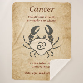 Cancer Zodiac Design with Intuitive Affirmations Sherpadecke