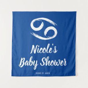 CANCER Zodiac June Astrologie Party Hintergrund Wandteppich