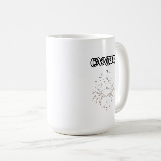 cancer zodiac kaffeetasse (VorderseiteRechts)