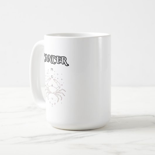 cancer zodiac kaffeetasse (Vorderseite Links)