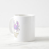 Cancer Zodiac Mug – Emotional Support Coffee mug Kaffeetasse (Vorderseite Links)