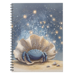 Cancer Zodiac-Notebook Notizblock