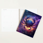 Cancer Zodiac-Schild Wasserfarbdesign Planer (Anzeige)