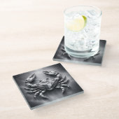 cancer zodiac sign glasuntersetzer (Schrägansicht)