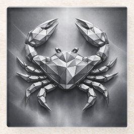 cancer zodiac sign glasuntersetzer