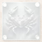 cancer zodiac sign glasuntersetzer (Rückseite)