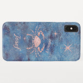 Cancer Zodiac Sign iPhone XS Max Case (Rückseite (Horizontal))