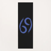 CANCER Zodiac Sign June Sommerastrologie Yogamatte (Vorderseite)