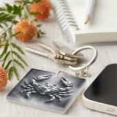 cancer zodiac sign schlüsselanhänger (Vorderseite rechts)